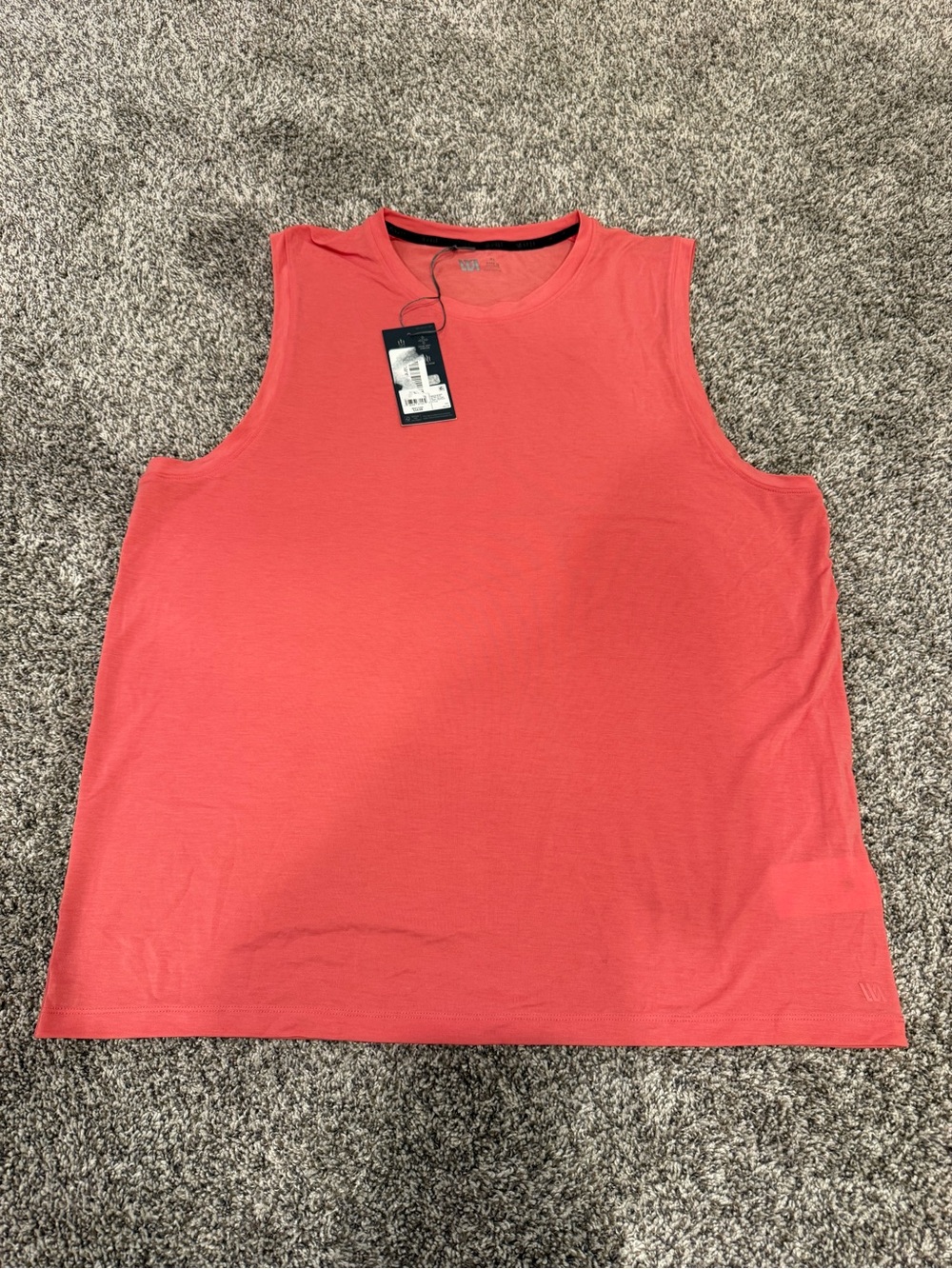 VRST Performance Tank XL NWT Coral Sleeveless Workout Athletic Top
